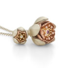 Cherry Blossom Locket 9W - Handmade and Kinetic - Image 5