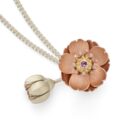 Cherry Blossom Locket 9W - Handmade and Kinetic
