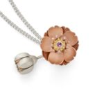 Cherry Blossom Locket - Handmade and Kinetic