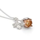 Dog Rose Locket Necklace - Handmade and Kinetic - Image 6