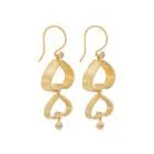 Dog Rose Petal Earrings - Image 3