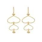 Dog Rose Petal Earrings - Image 2