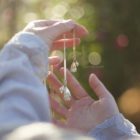 Daisy Locket Necklace - Handmade and Kinetic - Image 6