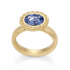 Forget Me Not Ring - Lilac Sapphire - Image 2