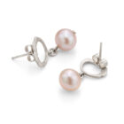 Forget Me Not Pearl Earrings - Image 3