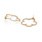 Forget Me Not Lace Studs - Diamonds - Image 3
