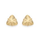Lily Bud Studs - Yellow Gold