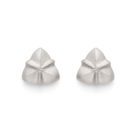 Lily Bud Studs - Silver