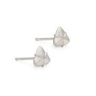 Lily Bud Studs - Silver - Image 2