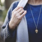 Thistle Locket Necklace - Handmade and Kinetic - Image 4