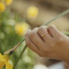 Gold Thorn Ring - Diamond - Image 2