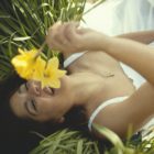 Lily Bud Studs - Yellow Gold - Image 5