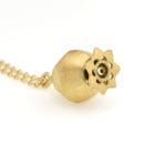 Poppy Seed Pod Pendant - 18ct Yellow Gold - Image 2
