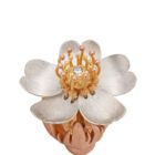 Dog Rose Locket Necklace Rose Gold - Handmade and Kinetic