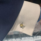 Forget Me Not Cufflinks - Handmade and Kinetic - Image 5