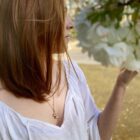 Wild Cherry Blossom Locket Rose Gold - Handmade and Kinetic - Image 8