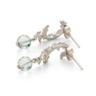 Sunflower Crescent Quarts Earrings - Image 2