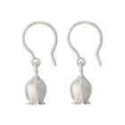 Mini Poppy Earrings - Sterling Silver